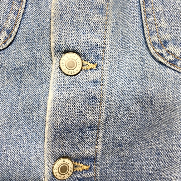 Tularosa Revolve 100% Cotton Woven Madelyn Mini Skirt In Fuji Size 29 - Picture 6 of 16